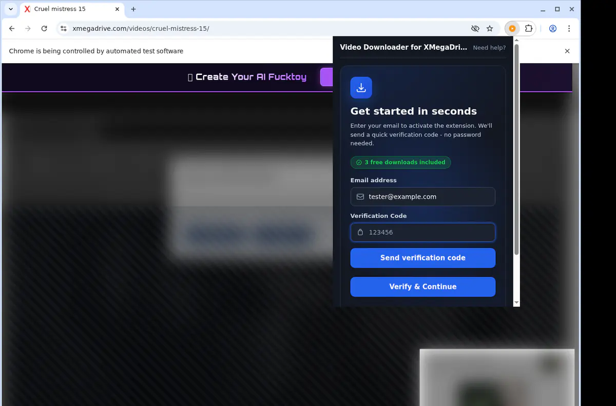 Xmegadrive Video Downloader screenshot 4